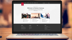 Emirates Gateway Laptop mit Screenshot Foto Emirates Gateway.jpg